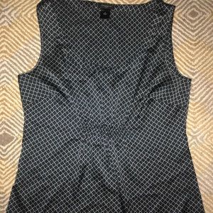 Ann Taylor  sleeveless silk blouse